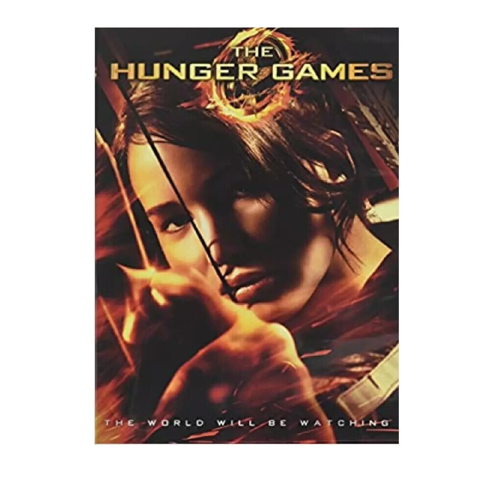 The Hunger Games New DVD 2012Gold Limited Edition Slipcover Jennifer Lawrence